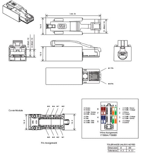 Rj45 Termination Diagram / Leviton Gigamax 568 Wiring Diagram - Wiring